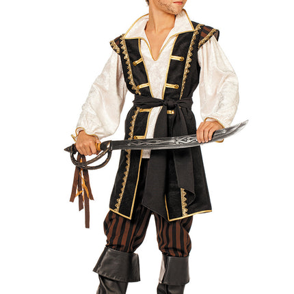 Costume da pirata nero bambino