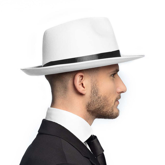 Cappello Mafia Bianco 38cm