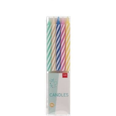 Candele Sweet Twist 10 pezzi