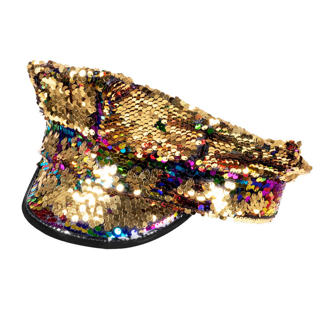 Cappello reversibile Rainbow Gold