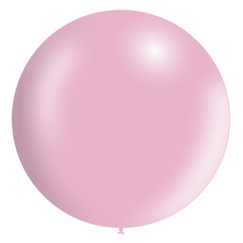 Palloncino gigante rosa chiaro XL metallizzato 91 cm