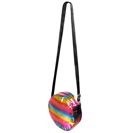 Borsa a tracolla Holographic Rainbow 20cm