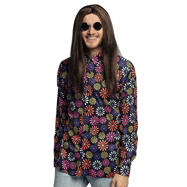 Camicetta Hippie Uomo Fiori