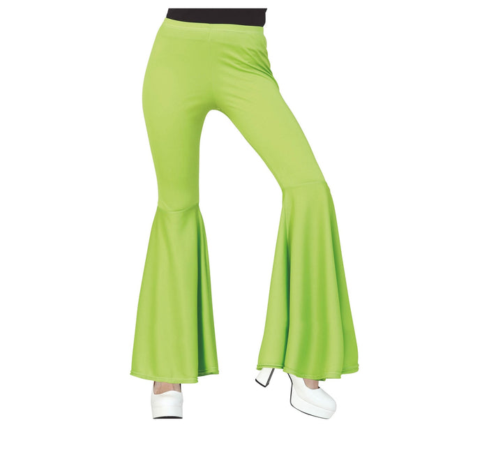 Pantaloni Disco 70S Verde Donna