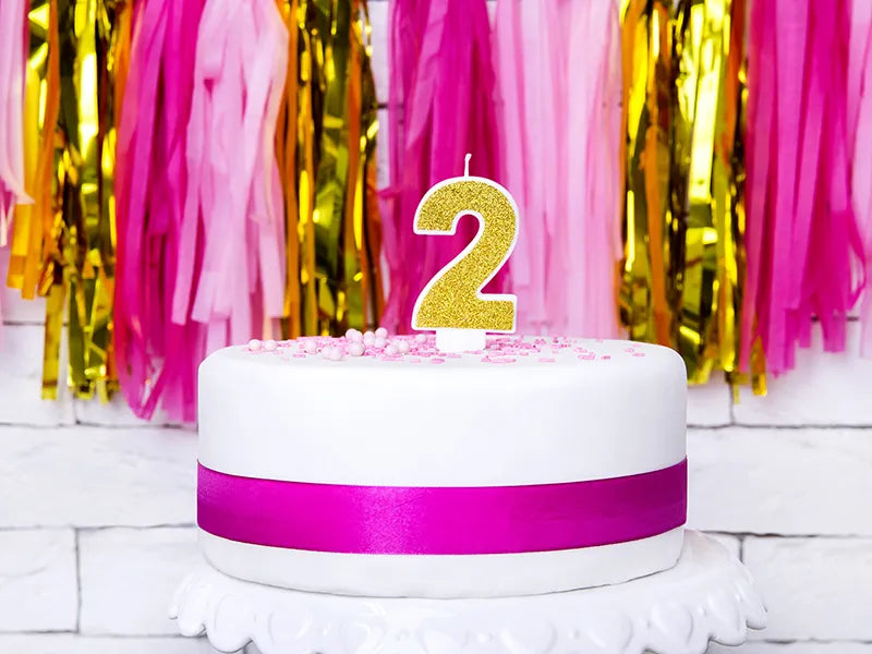 Candela 2 anni Glitter