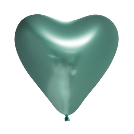 Palloncini Cuore Verde 30cm 6pz