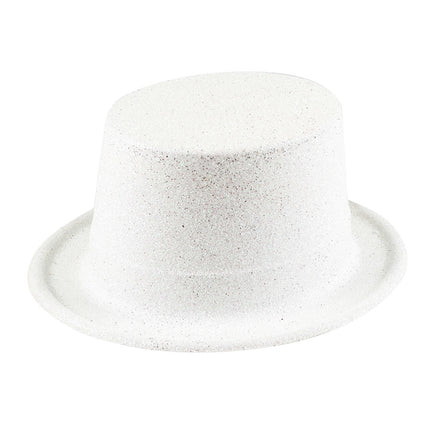 Cappello Bianco Glitterato 29 cm