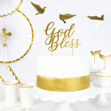 Cake topper Dio Oro 27,5 cm