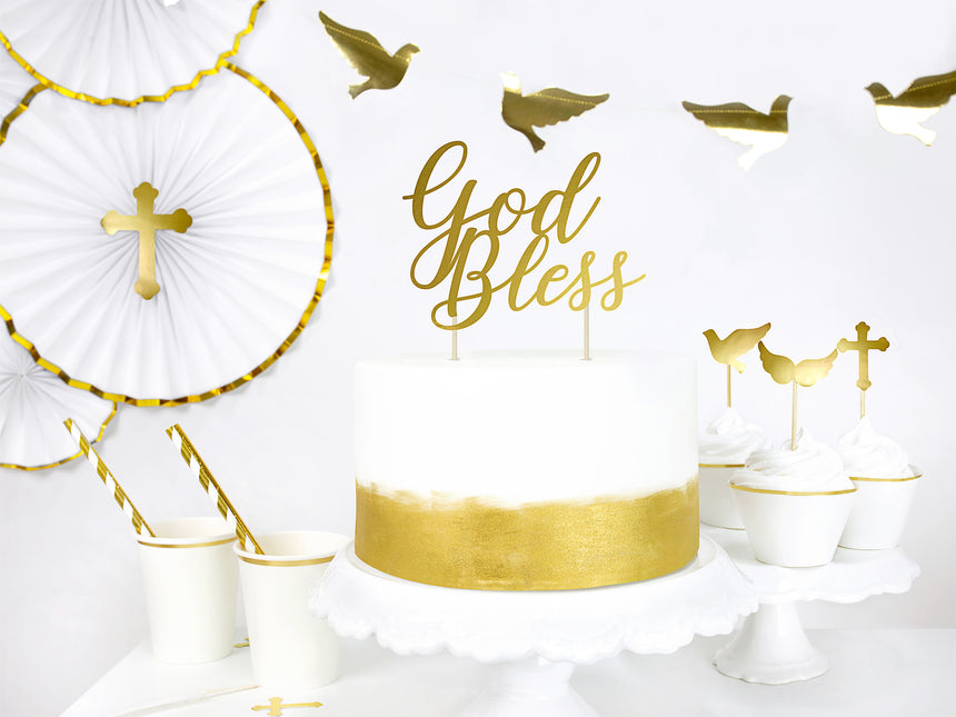 Cake topper Dio Oro 27,5 cm