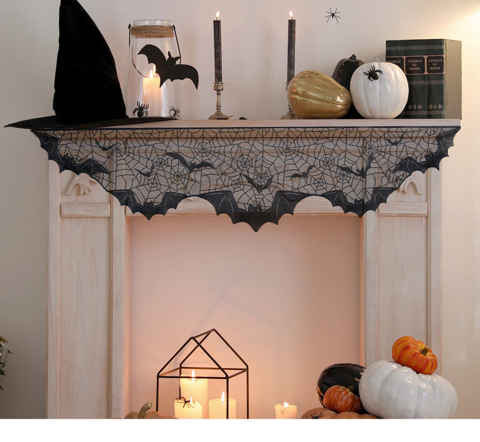 Decorazione di Halloween appesa Pipistrelli 2m