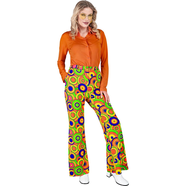 Pantaloni Disco 70S Donna