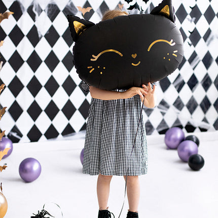 Palloncino ad elio Gatto Nero Vuoto 48cm