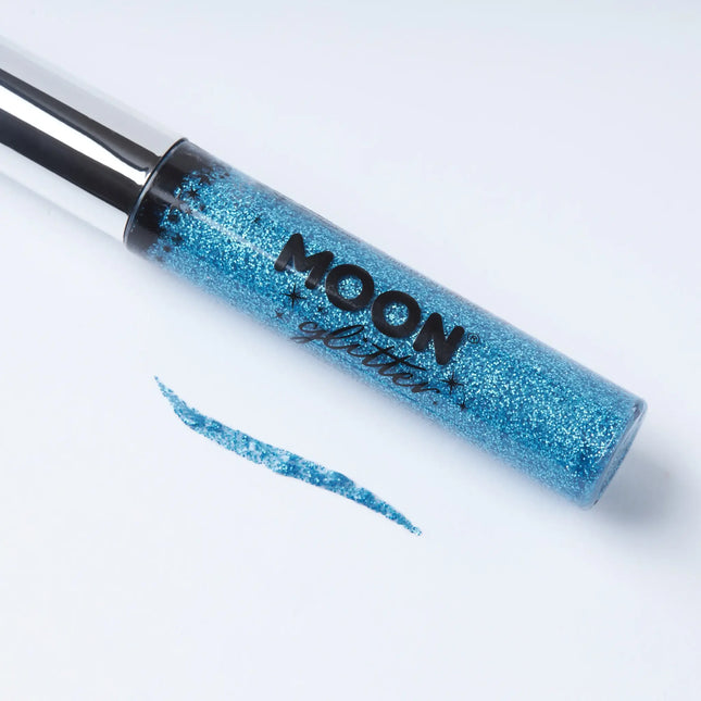 Moon Glitter Holographic Glitter Eye Liner Blu 10ml