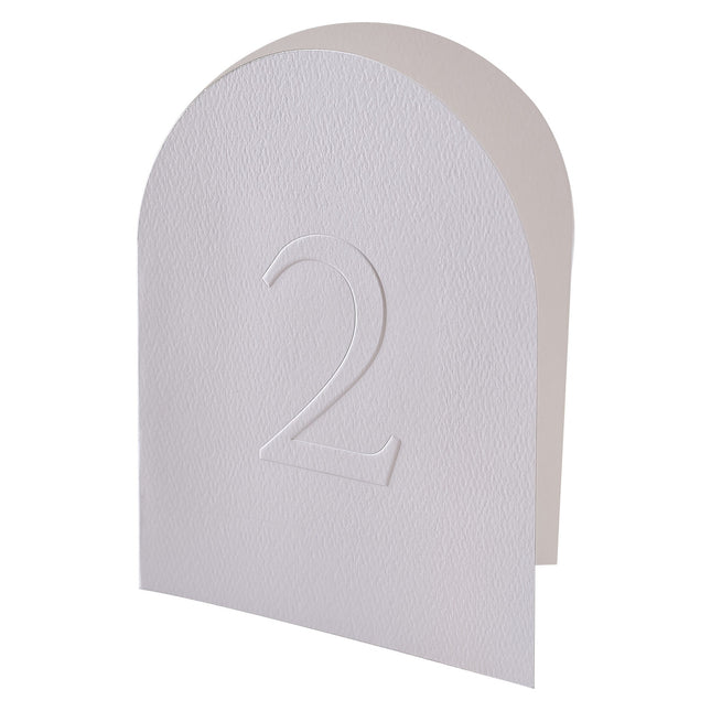 Numeri da tavolo per matrimonio 30cm 12pz