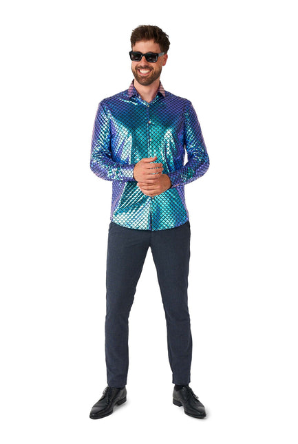 Camicia Disco Mermaid Uomo OppoSuits