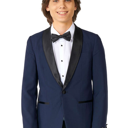 Ragazzo in smoking blu scuro, adolescente OppoSuits