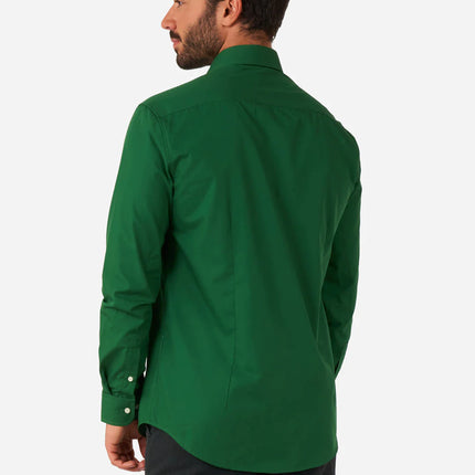 Camicia verde scuro uomo OppoSuits