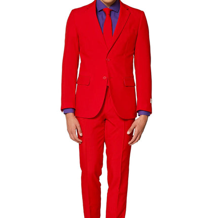 Uomini in abito rosso OppoSuits