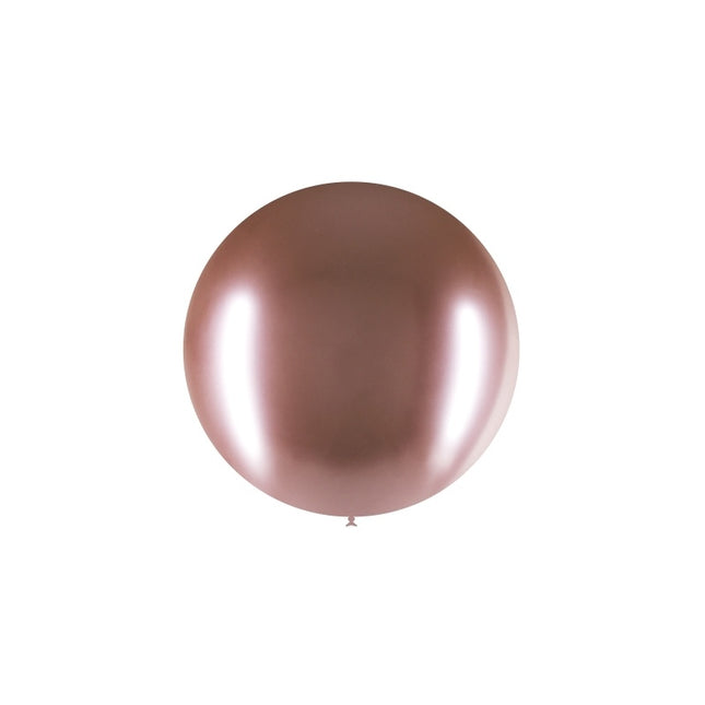 Palloncino gigante oro rosa XL 60 cm