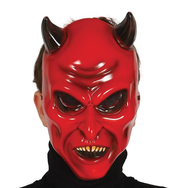 Maschera di Halloween Diavolo Rosso