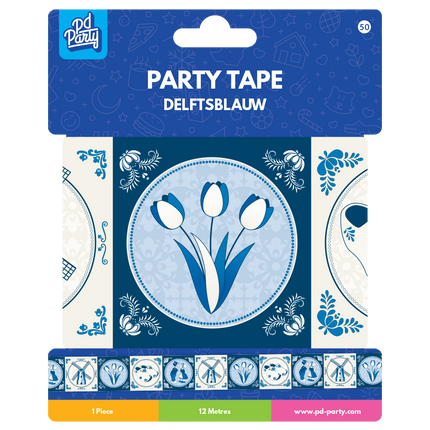 Nastro Party Delftware 1,2 m