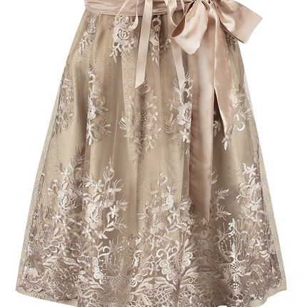 Dirndl jaquard, crema