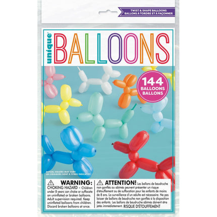 Palloncini da modellare 32cm 144pz