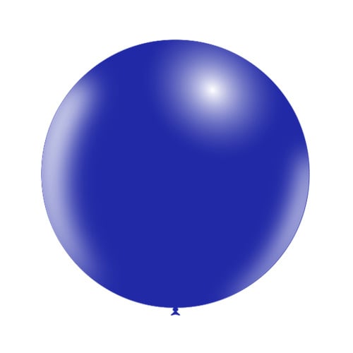 Palloncino gigante blu scuro da 60 cm