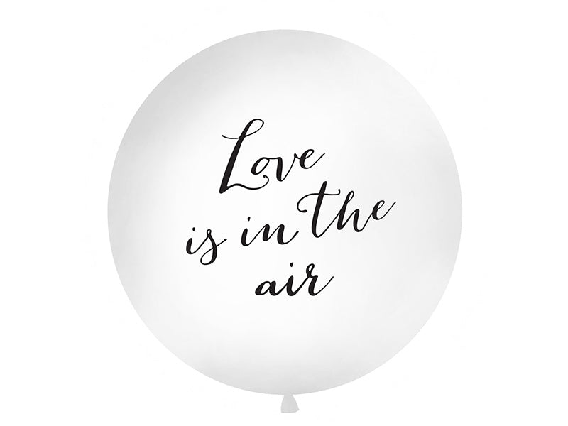 Palloncino bianco Love Is In The Air 90 cm