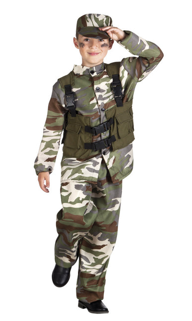 Costume da esercito bambino