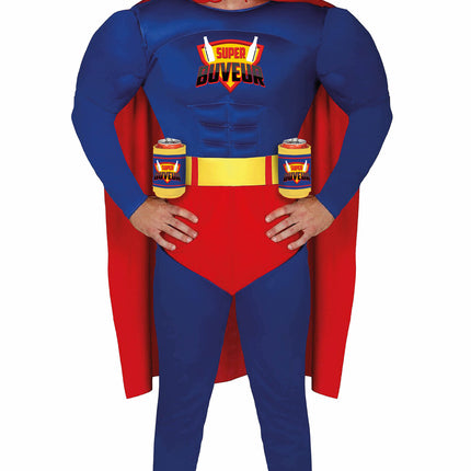 Costume da Super Buveur Uomo