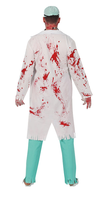 Dottore Zombie Costume Halloween Uomo