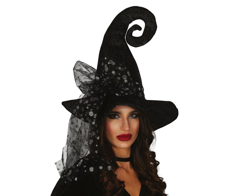 Cappello da strega di Halloween Punto di ricciolo