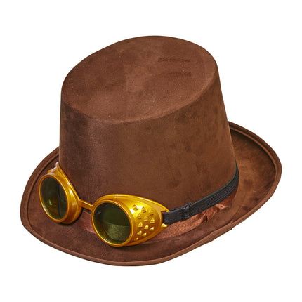 Cappello Steampunk Marrone