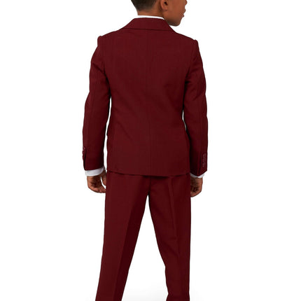 Abito rosso Bordeaux Ragazzo OppoSuits