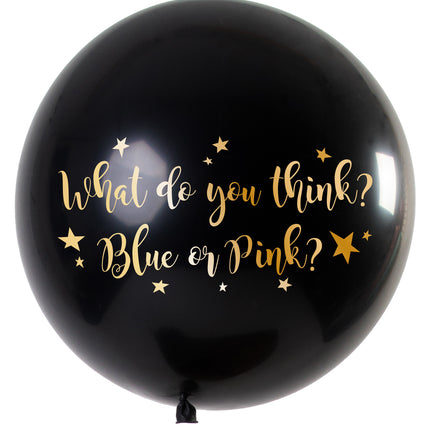 Palloncino Gender Reveal Girl Metallic 90 cm