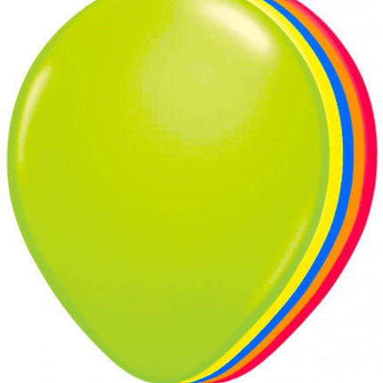 Palloncini neon 25cm 8pz