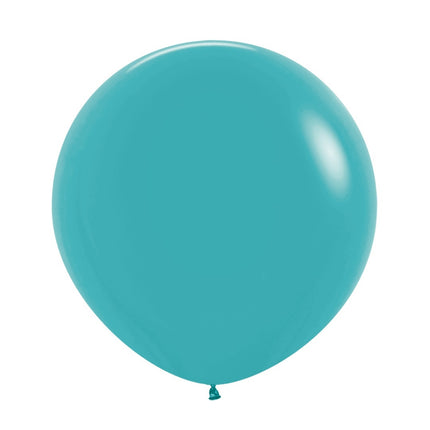 Palloncini blu caraibico 61cm 10pz