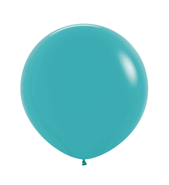 Palloncini blu caraibico 61cm 10pz