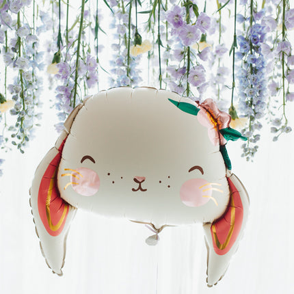 Palloncino ad elio Rabbit vuoto 65 cm