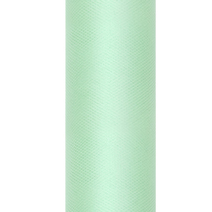 Rotolo di tulle verde menta 30cm 9m