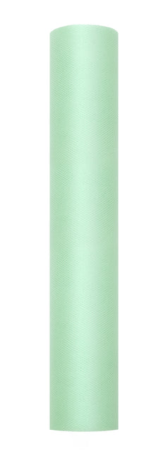 Rotolo di tulle verde menta 30cm 9m