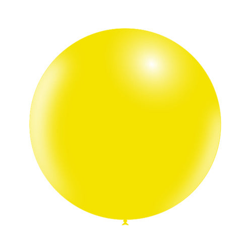 Palloncino gigante giallo chiaro 60 cm