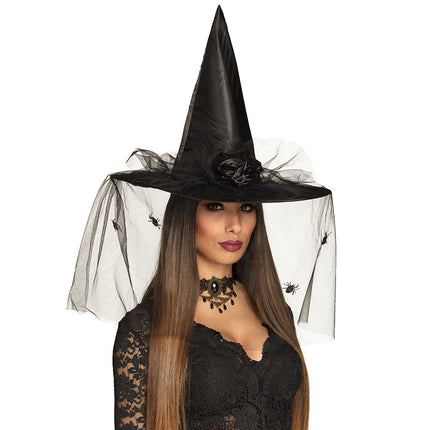 Cappello da strega di Halloween corto