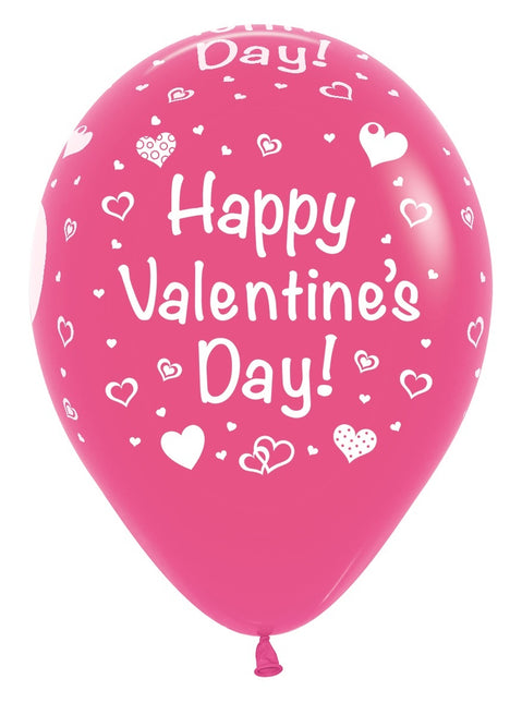 Palloncini Happy Valentines Day Mix 30cm 25pz