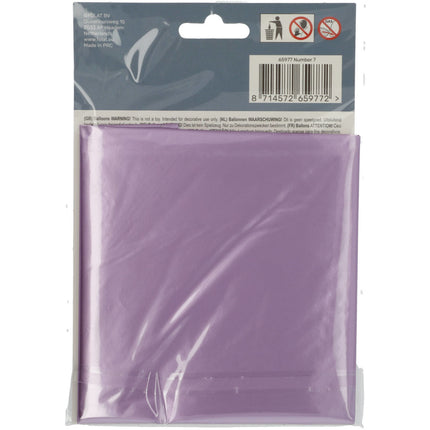 Palloncino in foil Figura 7 Matt Purple XL 86cm vuoto