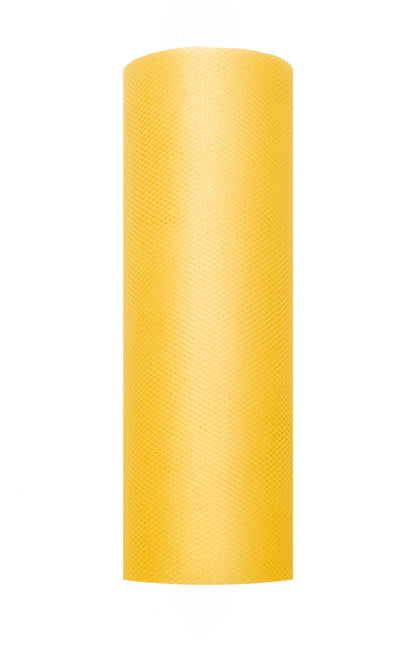 Rotolo di tulle giallo 15cm 9m