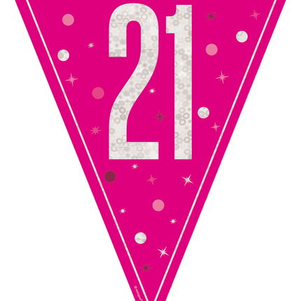 21 anni Ghirlanda Rosa 2,5 m