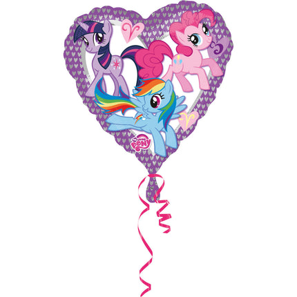 Palloncino ad elio My Little Pony Cuore 43 cm vuoto