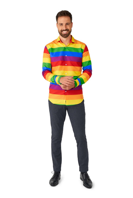 Camicia Arcobaleno Uomo Suitmeister